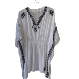 Rise & Bloom Printed self tie cover up Size S/P 100% Rayon Exclusive Decoration